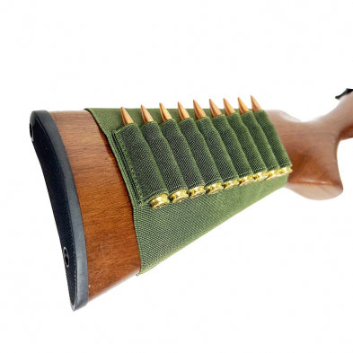 NcSTAR Rifle Stock Shell Carrier Green