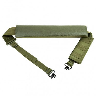 NcSTAR VISM Shotgun Sling Bandolier with Swivel Hardware Green