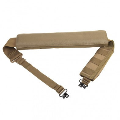 NcSTAR VISM Shotgun Sling Bandolier with Swivel Hardware Tan