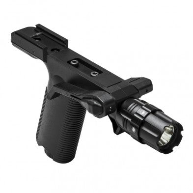 NcSTAR VISM VGF 250-Lumen Picatinny Vertical Grip with Strobe Light