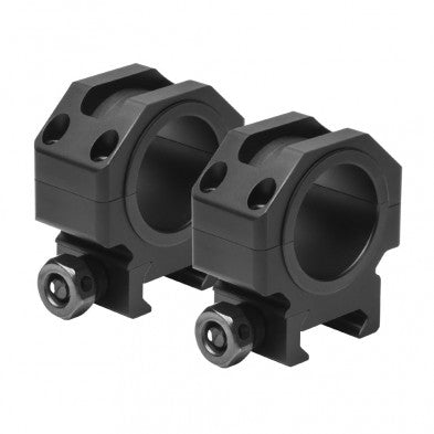 NcSTAR VISM Tactical 30mm Rings Low Profile 0.9 Inch Black