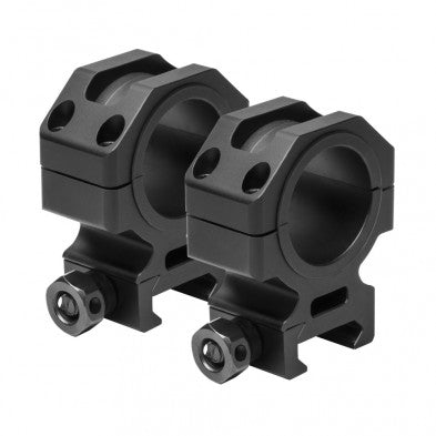 NcSTAR VISM Tactical 30mm Rings Medium Profile 1.1 Inch Black