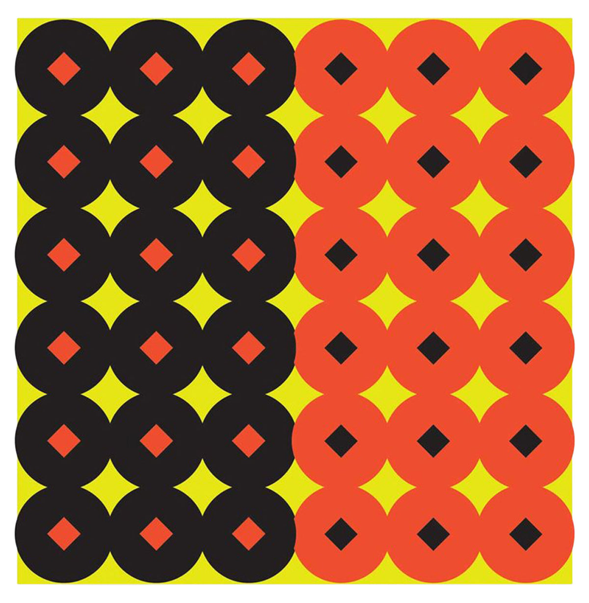 Birchwood Casey Shoot-N-C Reactive Target 1" Circle with Diamond Center Self-Adhesive 432 Pasters