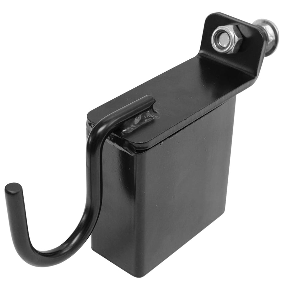 Birchwood Casey 2-in-1 Hardened Steel Gong Hanger Black Powder Coated 2x4 Post Mount