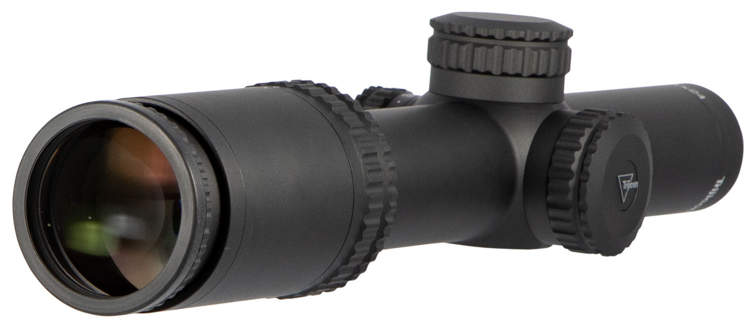 Trijicon 1900001 AccuPower Riflescope 1-4x24mm Green MOA-Dot Crosshair 30mm Tube Matte Black SFP