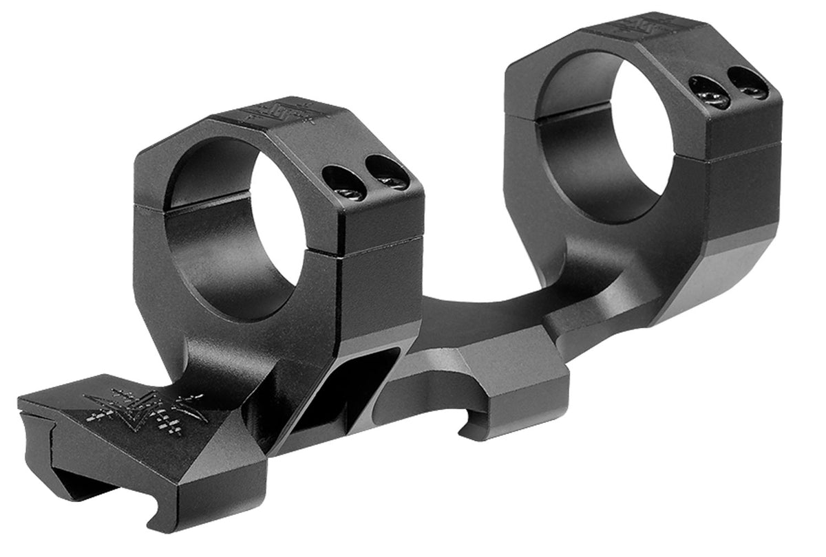 Seekins Precision 0010640008 MXM Picatinny Scope Mount Combo Black 0 MOA