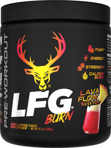 BUCKED UP PRE-WORKOUT LFG BURN STRAWBERRY PINEAPPLE 30SERVING