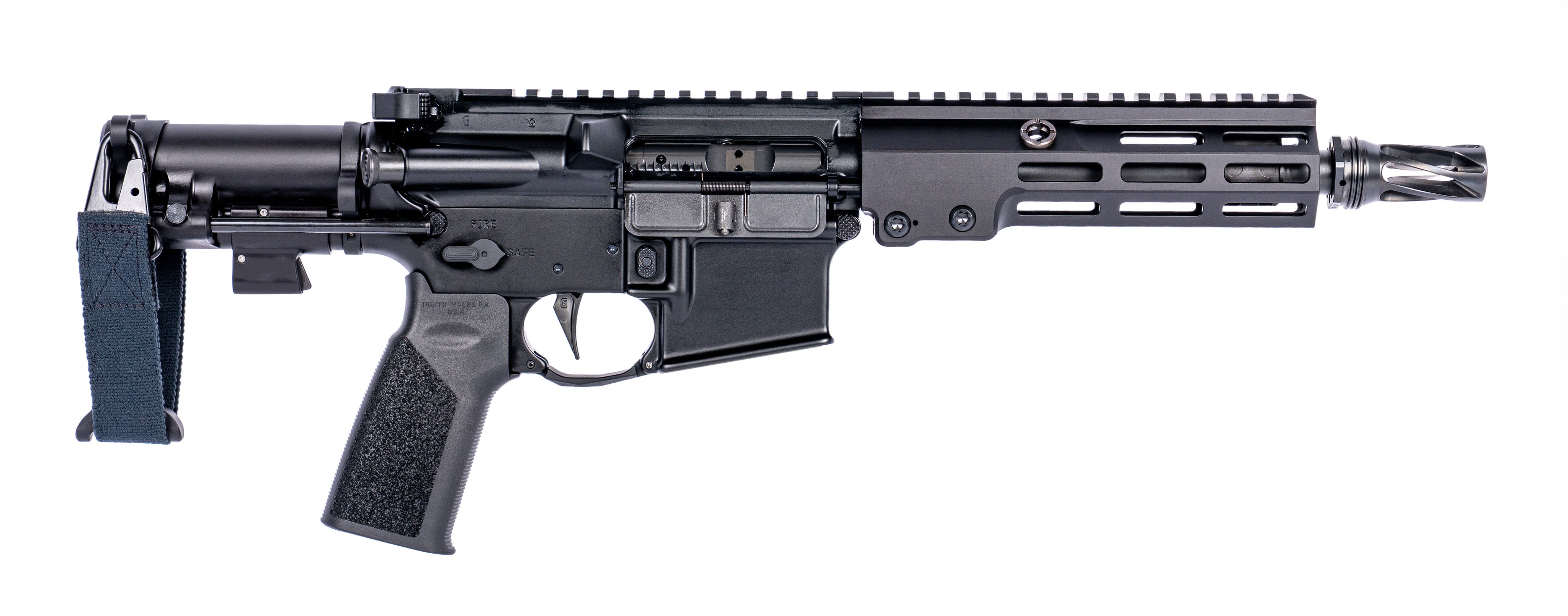 GDP .300 Blk 8" M-LOK Black