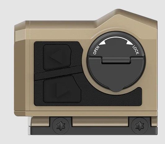 INFITAC Fast Mini Thermal 13mm Pistol Optic 0.5x FDE