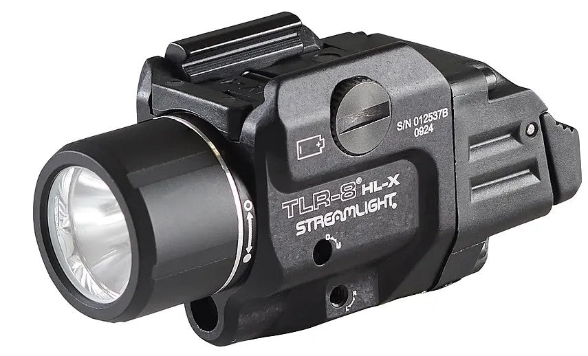 Streamlight TLR-8 HL-X USB Weapon Light with High Low Switch Kit, Black