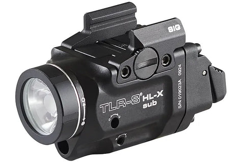 Streamlight TLR-8 HL-X USB Rechargeable Gun Light for GLOCK 43X/48 MOS