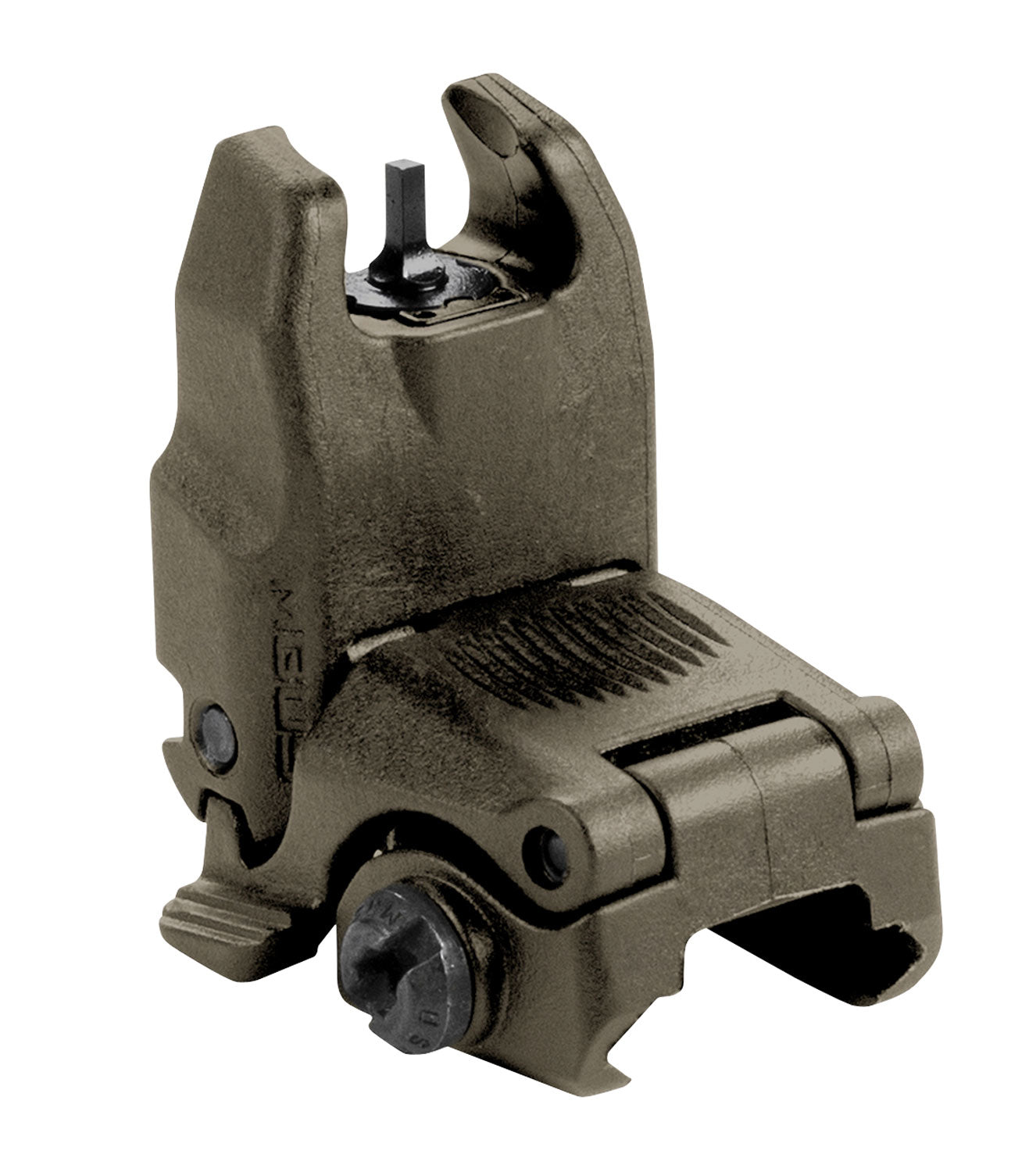 Magpul MBUS Front Sight Olive Drab Green Polymer Flip-Up AR-15 MAG247-ODG