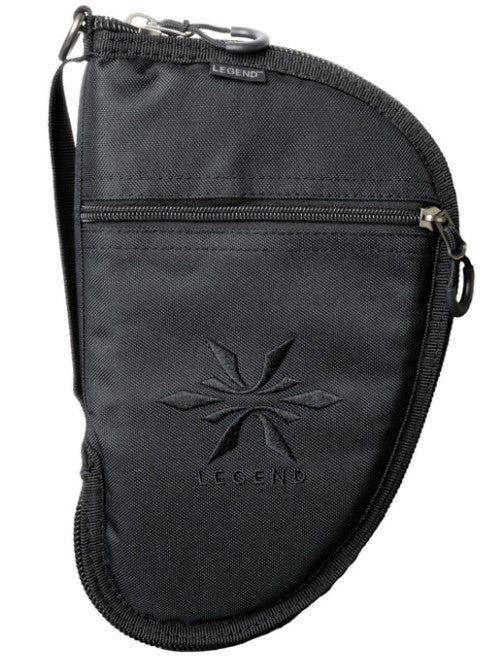 Legend Pegasus Pistol Rug Black 600 Denier Polyester 10.5x1.2x6.5 PEG504-BK