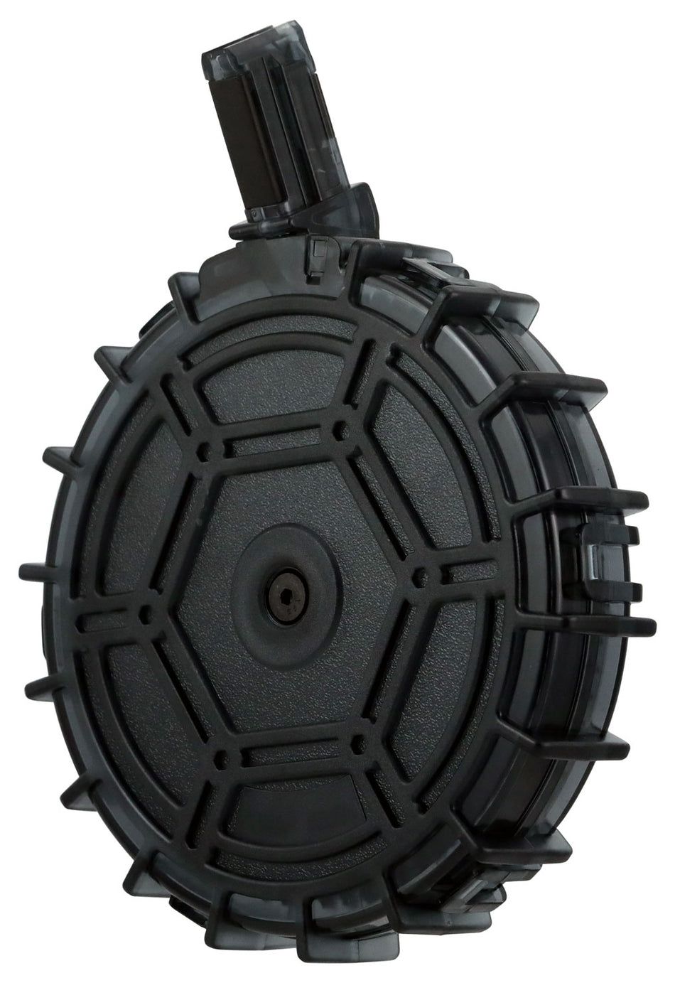 ProMag REMA4 Remington 597 Compatible 70-Round .22 LR Smoke Polycarbonate Drum Magazine