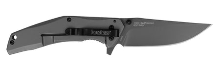 Kershaw DuoJet 8300 3.25" Folding Plain Gray TiCN 8Cr13MoV Stainless Steel Blade Gray Coated Steel Handle Includes Pocket Clip