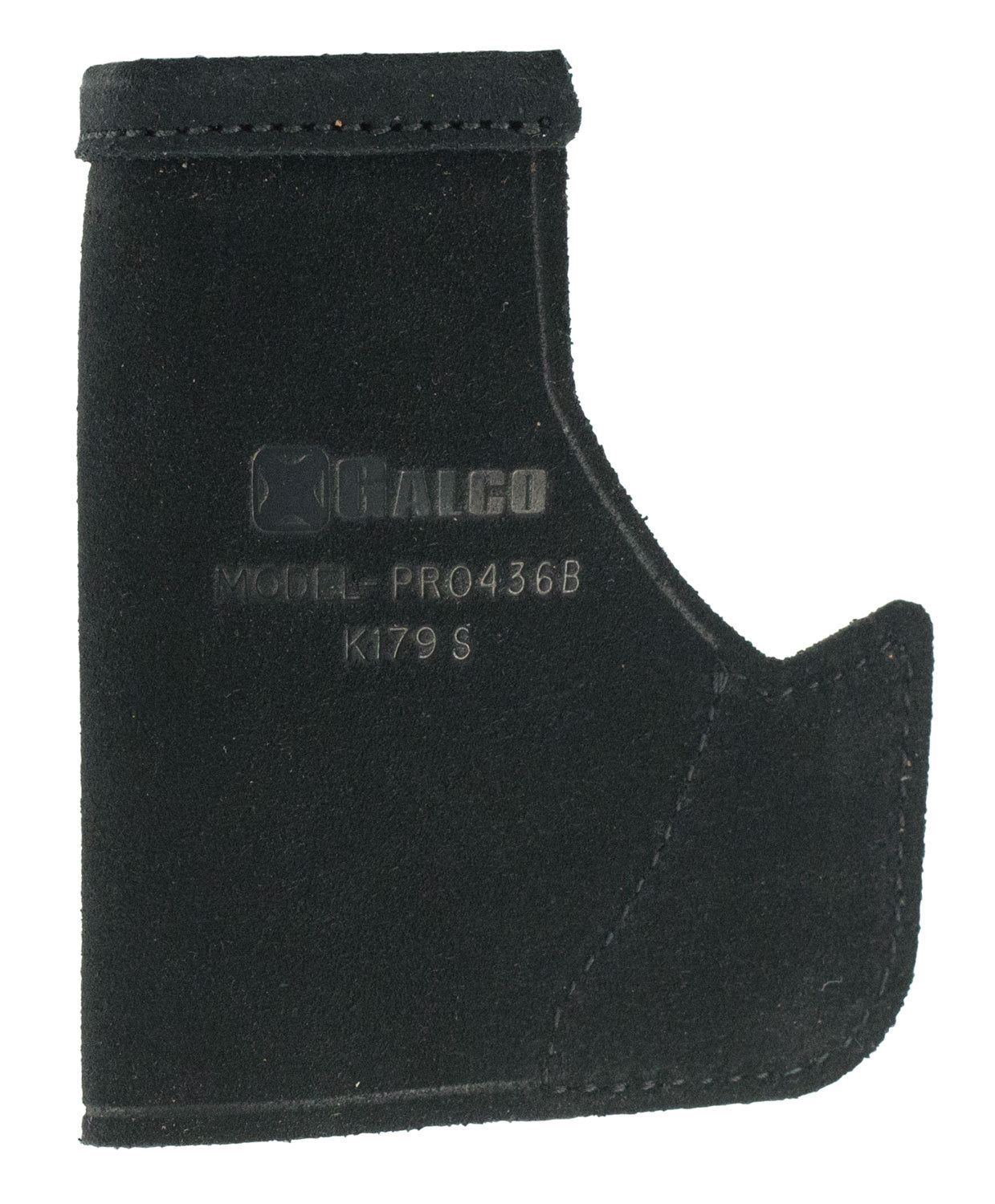 Galco Pocket Protector Black Leather Ambidextrous Holster for Ruger LCP, Kel-Tec P-32 & NAA Guardian