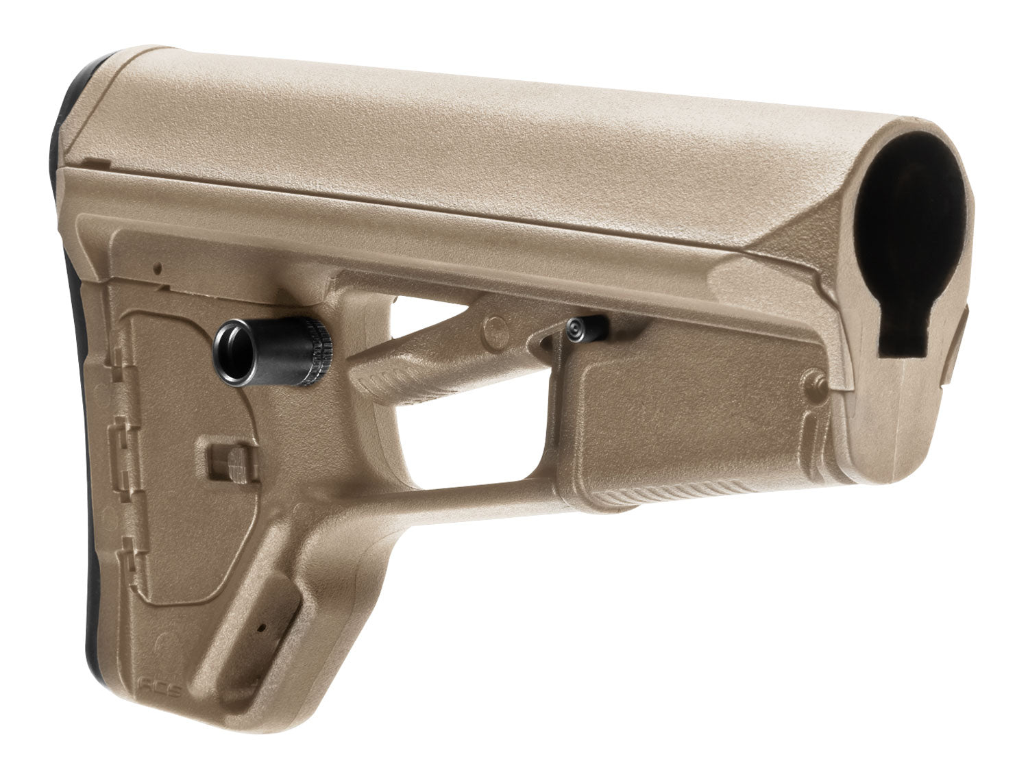 Magpul ACS-L Carbine Stock MAG378 Flat Dark Earth Synthetic AR-15 M4 Mil-Spec Receiver Extension