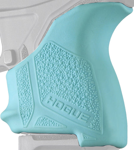 Hogue HandAll Beavertail Grip Sleeve Aqua Blue Finish for Ruger LCP II Pistol