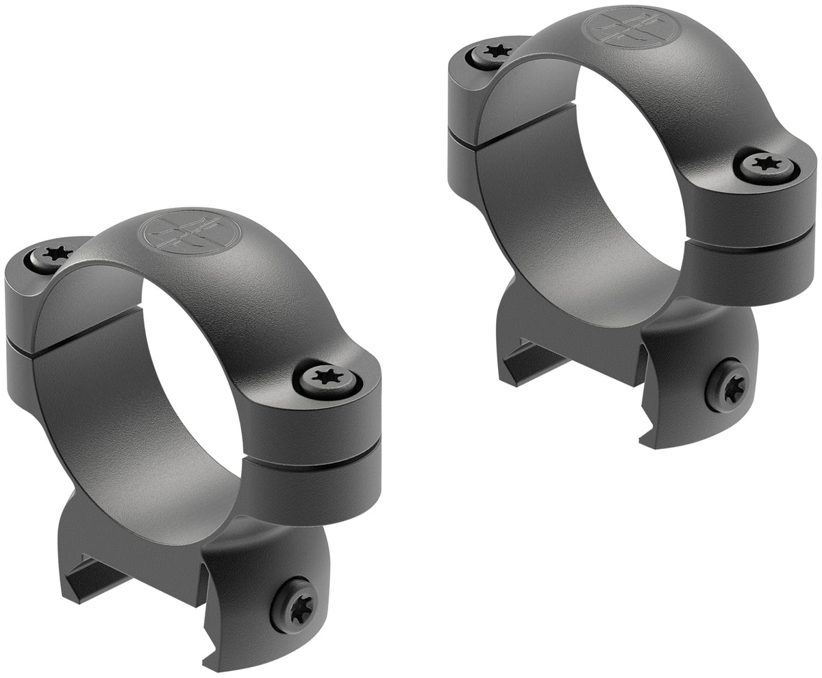 Leupold LRW Cross-Slot 30mm Medium Matte Black Scope Rings 120977