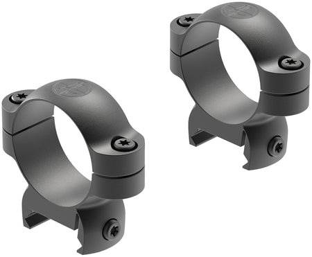 Leupold LRW Cross-Slot 30mm Medium Matte Black Scope Rings 120977