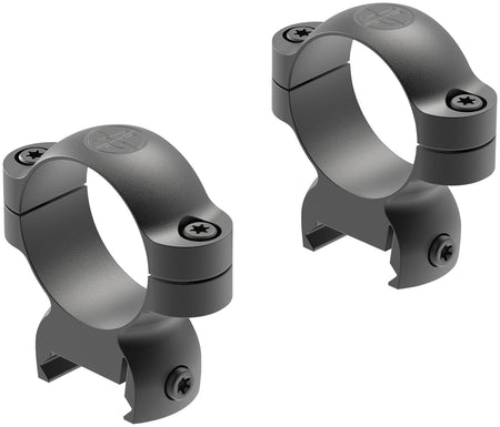 Leupold LRW Cross-Slot 30mm High Matte Black Scope Rings 120978