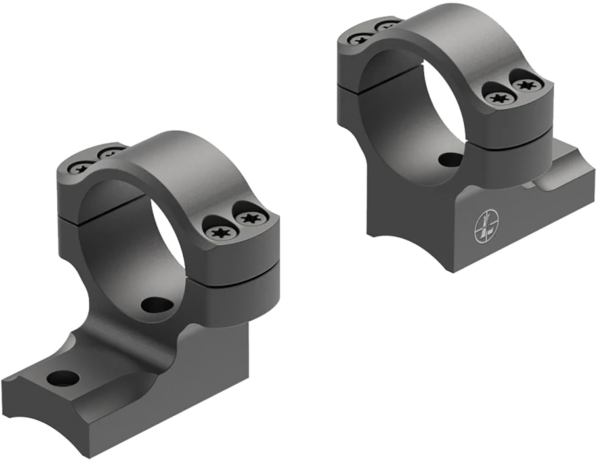 Leupold BackCountry 171100 Ring Mount Savage 10/110 Round Receiver Matte Black
