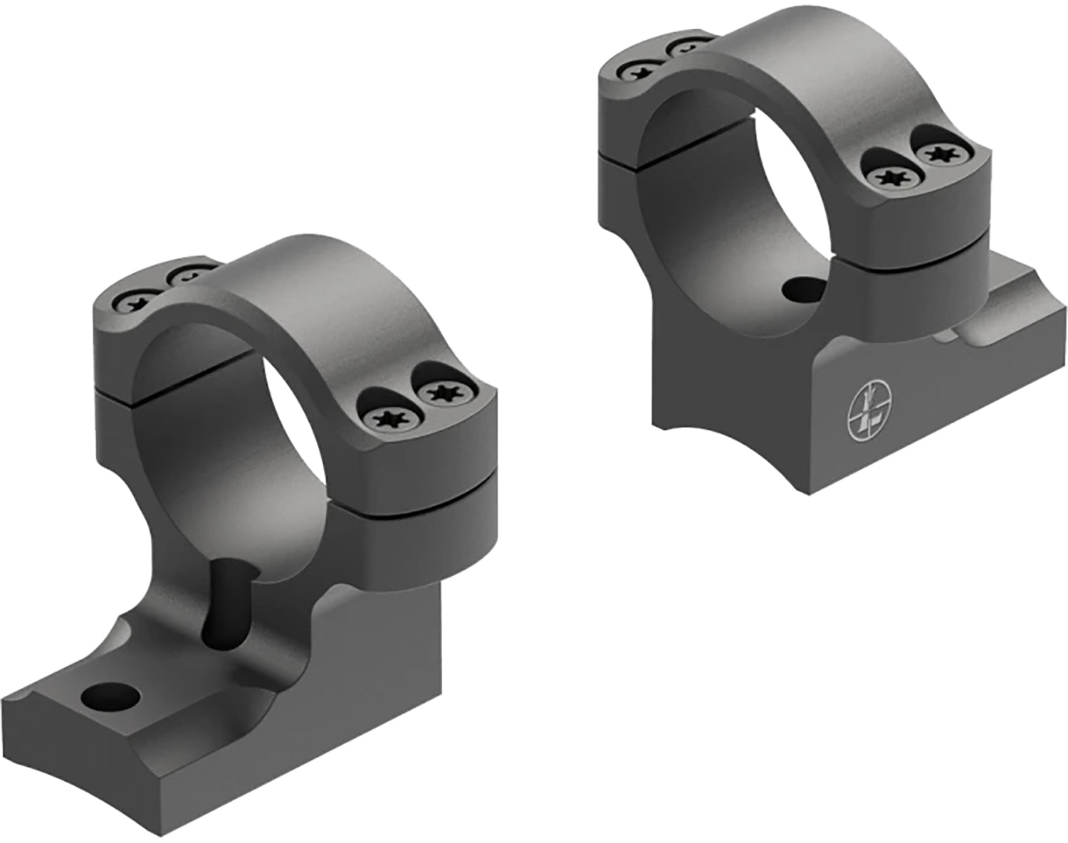 Leupold BackCountry 171110 Ring Mount Weatherby Mark V 9-Lug 1-Inch Maintube Matte Black