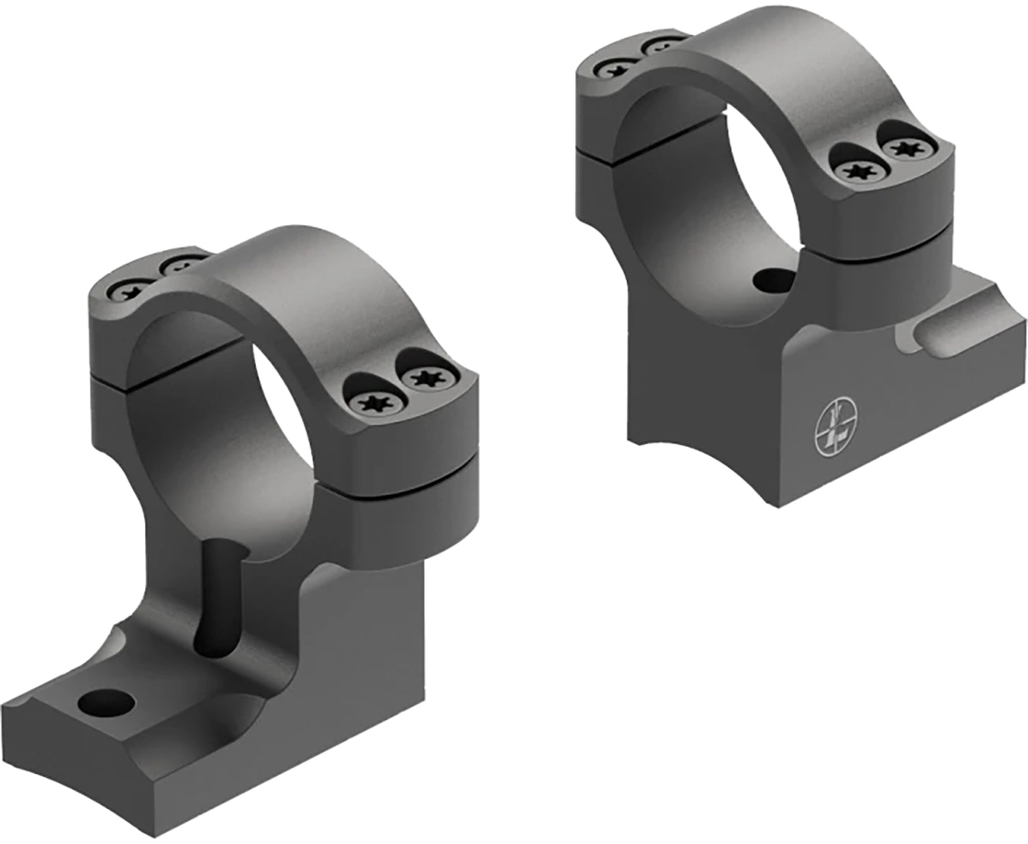 Leupold BackCountry 171111 Ring Mount Weatherby Mark V 9-Lug 1" Scope Tube Matte Black