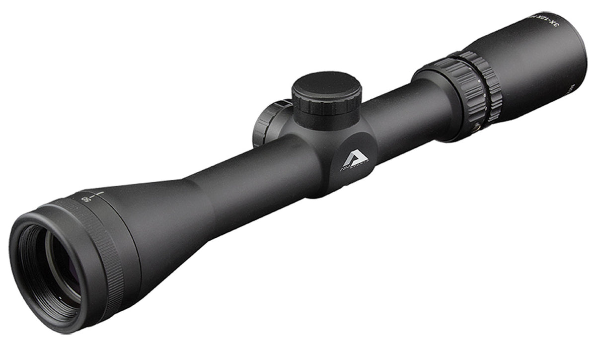 Aim Sports Scout 3-12x32mm Black Anodized AO Riflescope 1" Tube A1-BDC Reticle