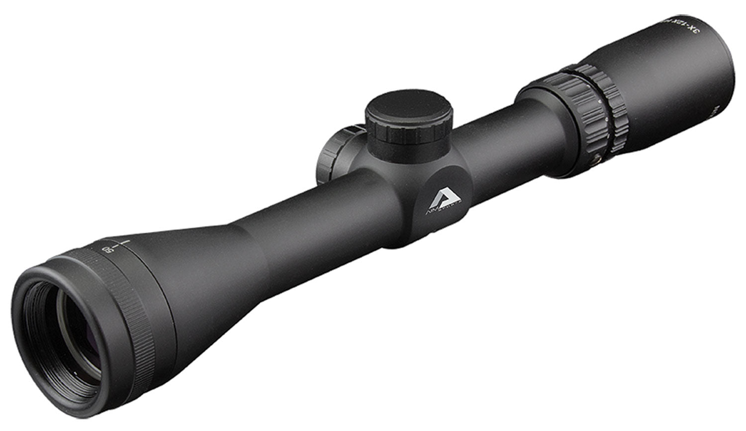 Aim Sports Scout 3-12x32mm Black Anodized AO Riflescope 1" Tube A1-BDC Reticle
