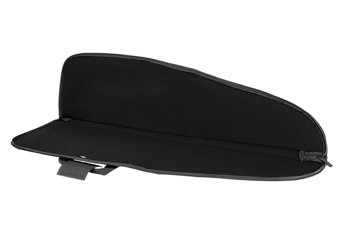 NcStar VISM Rifle Gun Case CV290746 Black PVC with Foam Padding, Lockable Zippers & Mag Pouches
