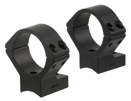 Talley 740725 One-Piece Scope Mount Ring Combo Savage Round Receiver AccuTrigger 30mm Medium Rings