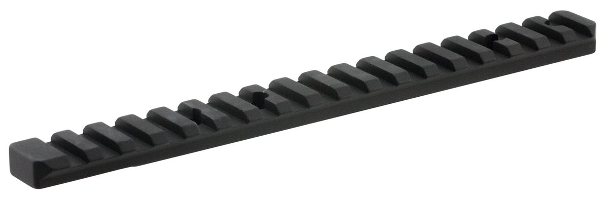 Talley POM252714 Tikka T3 T3x Picatinny Scope Rail Short Action 20 MOA Aluminum Black