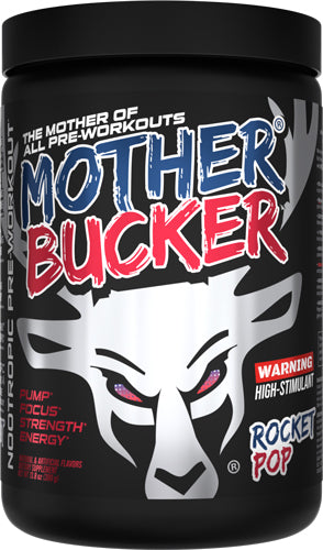 BUCKED UP PRE-WORKOUT MOTHER BUCKER ROCKET POP 20 SERVINGS