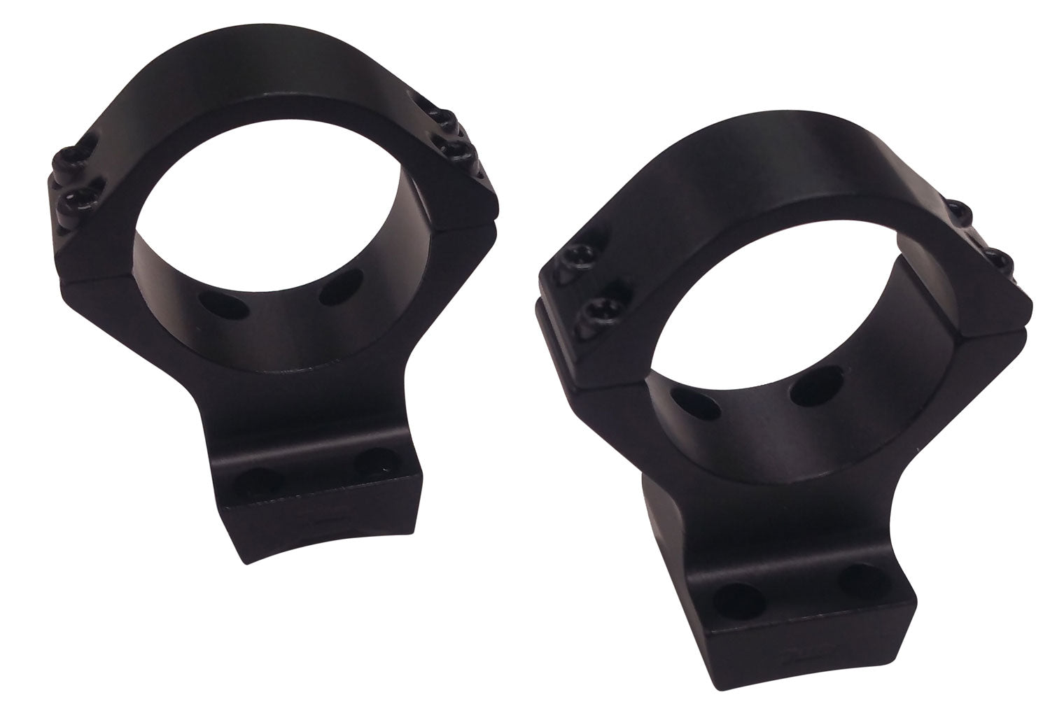 Talley 940735 One-Piece Scope Mount Ring Combo Browning X-Bolt Medium Rings 1" Tube Black