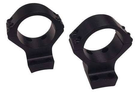 Talley 940735 One-Piece Scope Mount Ring Combo Browning X-Bolt Medium Rings 1" Tube Black