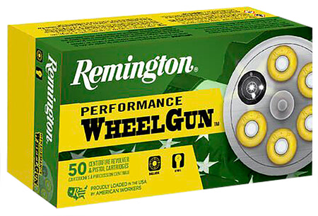 Remington Performance WheelGun Lead Semi Wadcutter 158 Grain .38 Special 755 fps