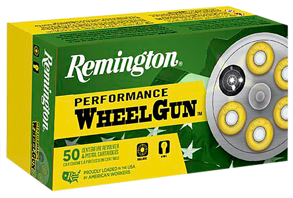 Remington Performance WheelGun Lead Semi Wadcutter 158 Grain .38 Special 755 fps
