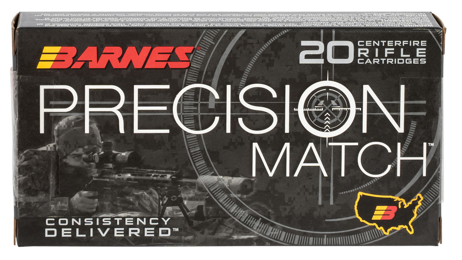 Barnes Precision Match Open Tip Match Boat Tail 112 Grain 6mm Creedmoor 2960 fps