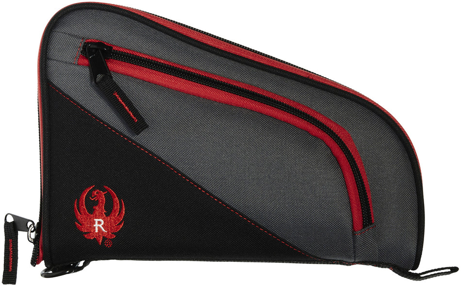 Allen Ruger Tucson Handgun Case 10" Black Gray Red Lockable Zipper Pistol Case