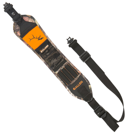 Allen Hypa-Lite Bull Stalker Adjustable Rifle Sling Mossy Oak Mountain Country with D-Rings and Swivels