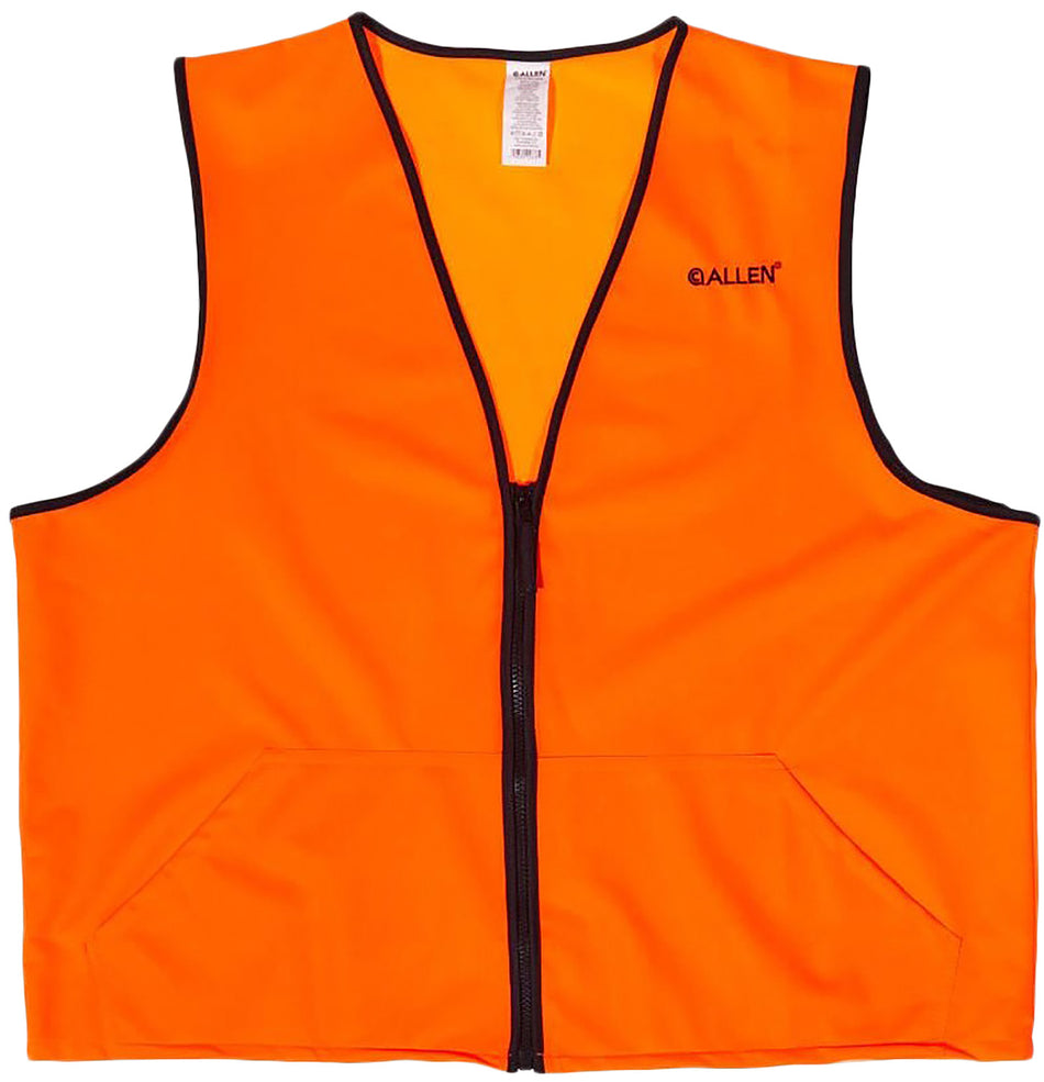 Allen Deluxe Hunting Safety Vest XL Orange Polyester 15768