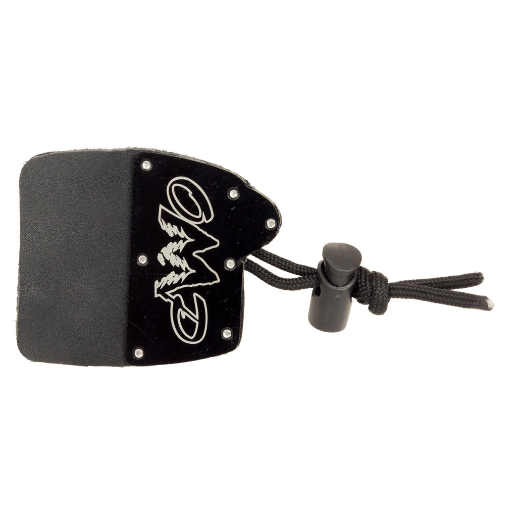 October Mountain Adventure Tab RH Small Aluminum Archery Finger Tab