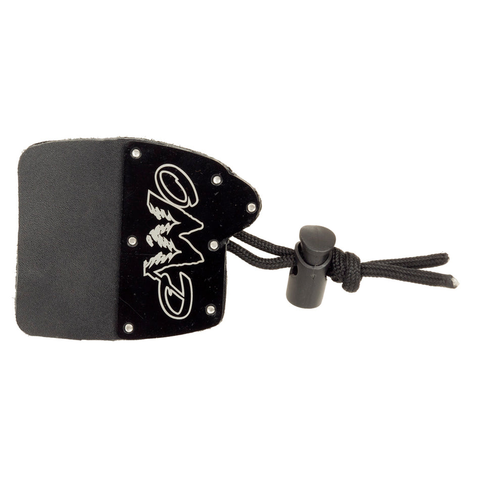 October Mountain Adventure Tab RH Small Aluminum Archery Finger Tab