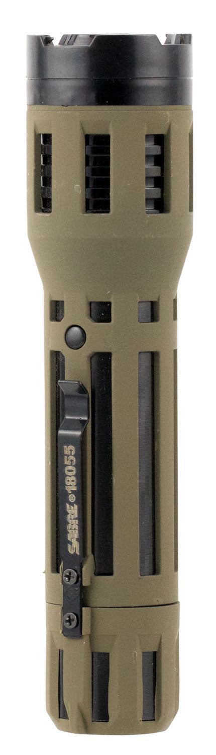 Sabre S2000SFG Personal Defense Stun Gun 2.51 uC 130-Lumen Flashlight Green