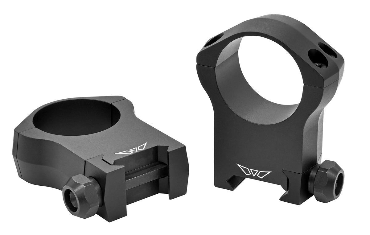 Warne Mountain Tech Scope Rings 7217M 30mm Ultra High Matte Black 0 MOA
