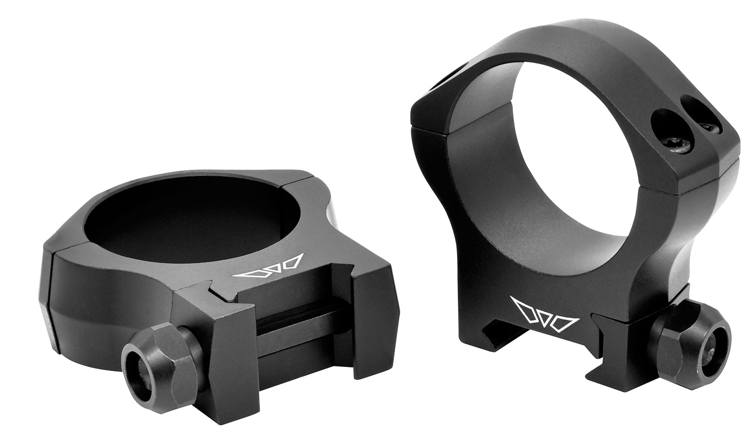Warne Mountain Tech Scope Rings 7221M 34mm Medium Matte Black 0 MOA