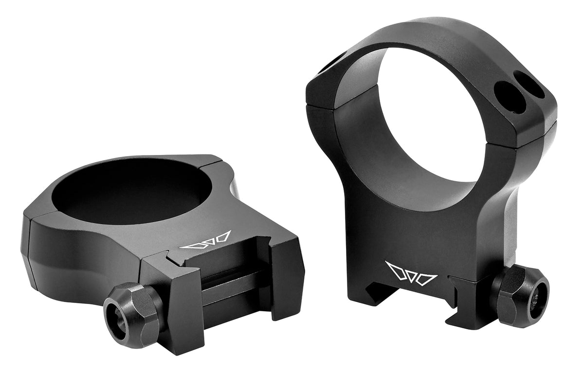 Warne Mountain Tech Scope Rings 7244M 35mm Ultra High Matte Black 0 MOA