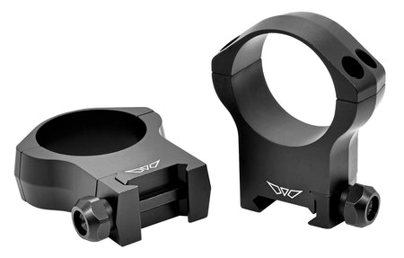 Warne Mountain Tech Scope Rings 7244M 35mm Ultra High Matte Black 0 MOA