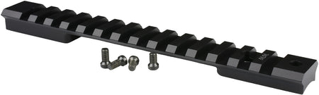 Warne Mountain Tech Tactical Scope Base Winchester Model 70/Marlin XL-7 Long Action 0 MOA Black